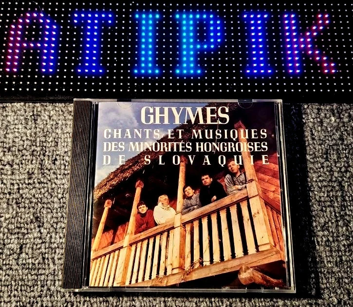 🌍 Ghymes - Chants Et Musiques Des Minorités Hongroises De Slovaquie - Cd Rare